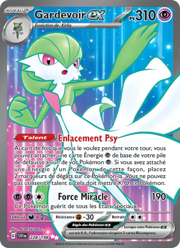 Gardevoir-ex – Écarlate et Violet 228