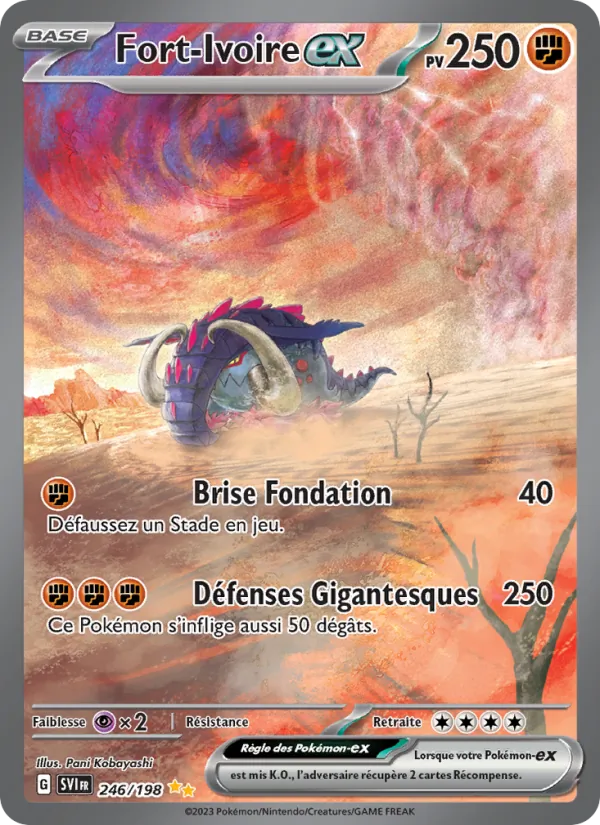 Fort-Ivoire-ex – Écarlate et Violet 246