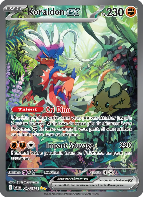 Koraidon-ex – Écarlate et Violet 247