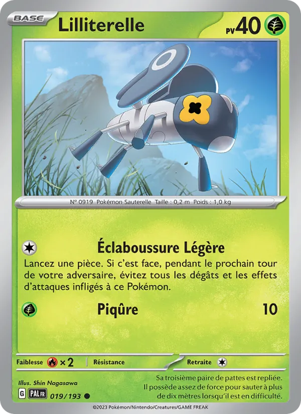 Lilliterelle – Évolutions à Paldea 19