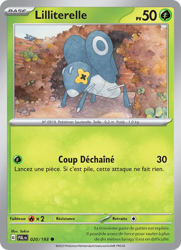 Lilliterelle – Évolutions à Paldea 20
