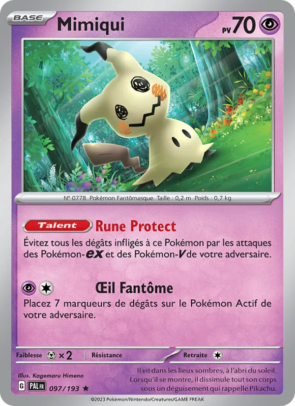 Mimiqui – Évolutions à Paldea 97