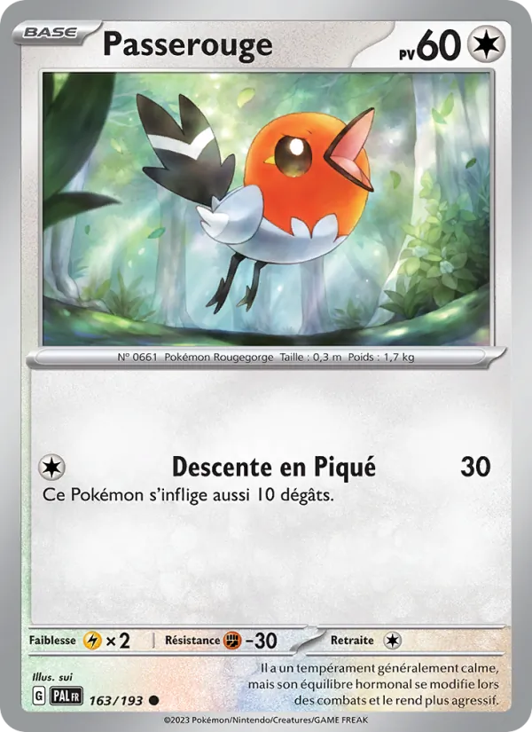 Passerouge – Évolutions à Paldea 163