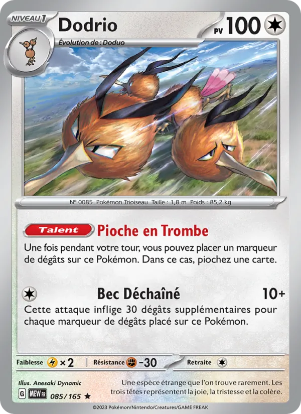 Dodrio – 151 85