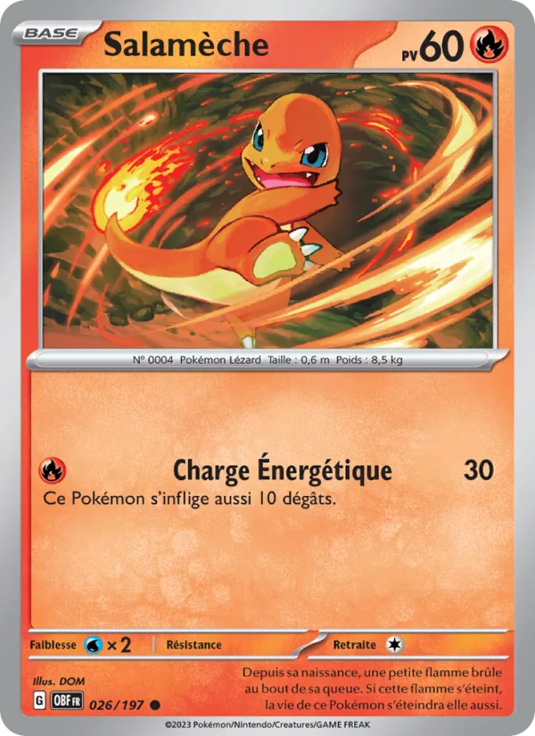 Salamèche – Flammes Obsidiennes 26
