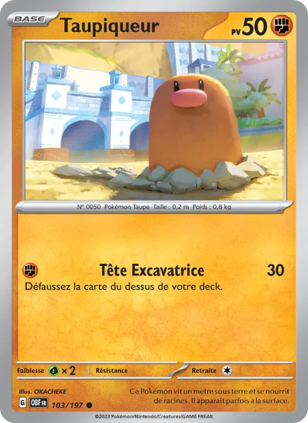 Taupiqueur – Flammes Obsidiennes 103