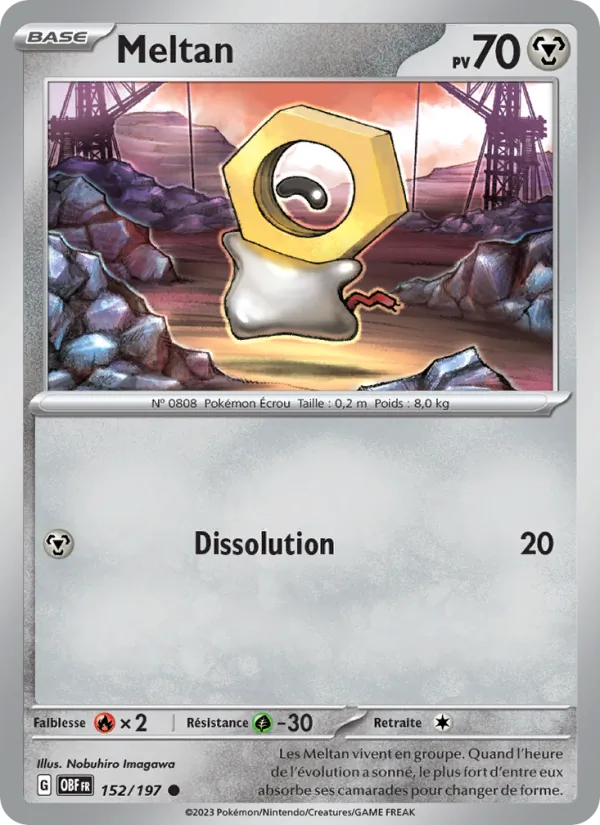 Meltan – Flammes Obsidiennes 152