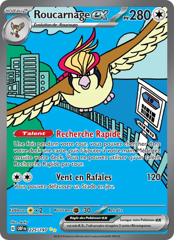Roucarnage-ex – Flammes Obsidiennes 225