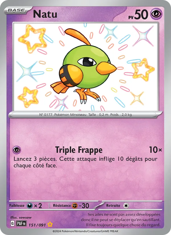 Natu – Destinées de Paldea 151