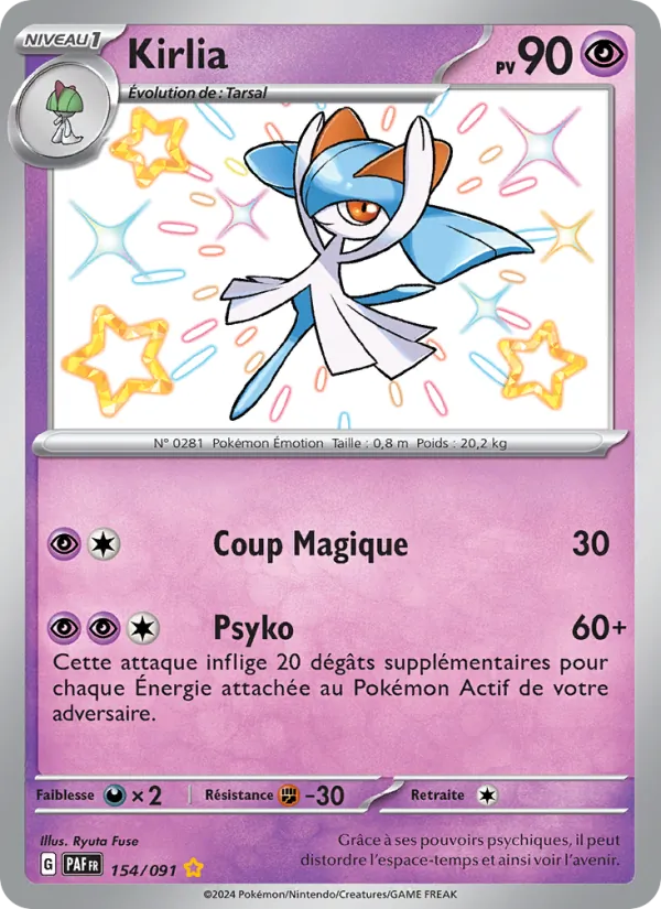 Kirlia – Destinées de Paldea 154