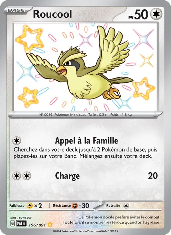 Roucool – Destinées de Paldea 196