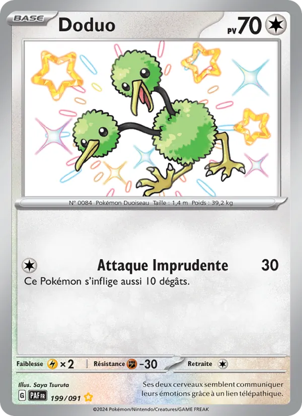 Doduo – Destinées de Paldea 199
