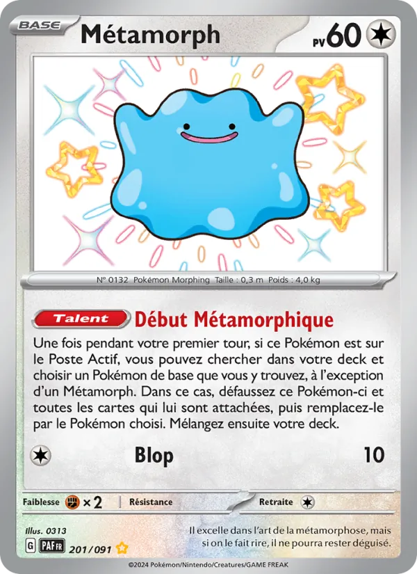 Métamorph – Destinées de Paldea 201