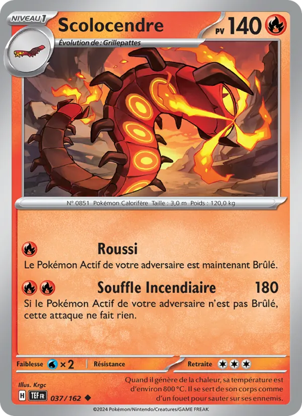Scolocendre – Forces Temporelles 37