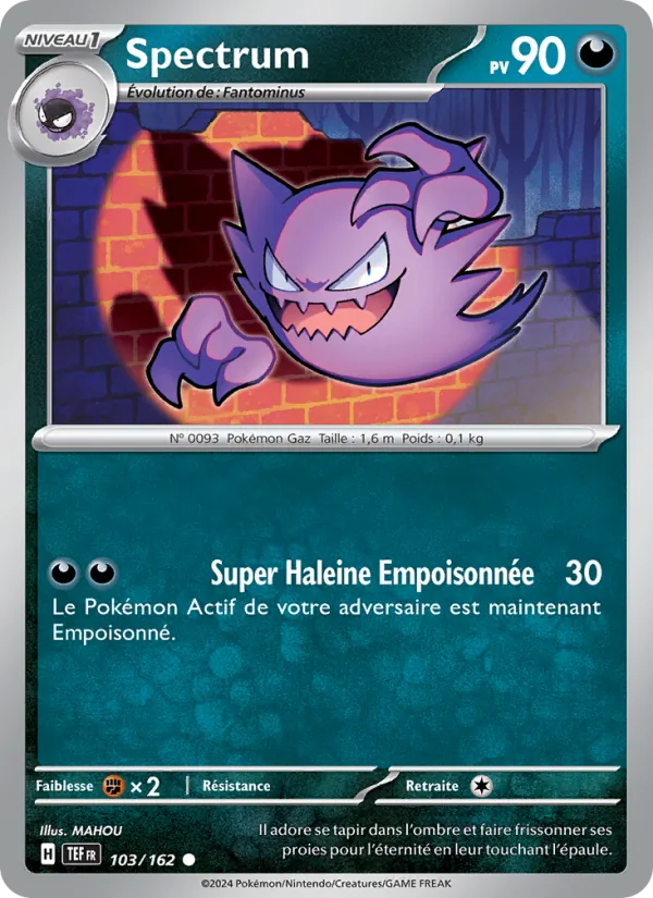 Spectrum – Forces Temporelles 103