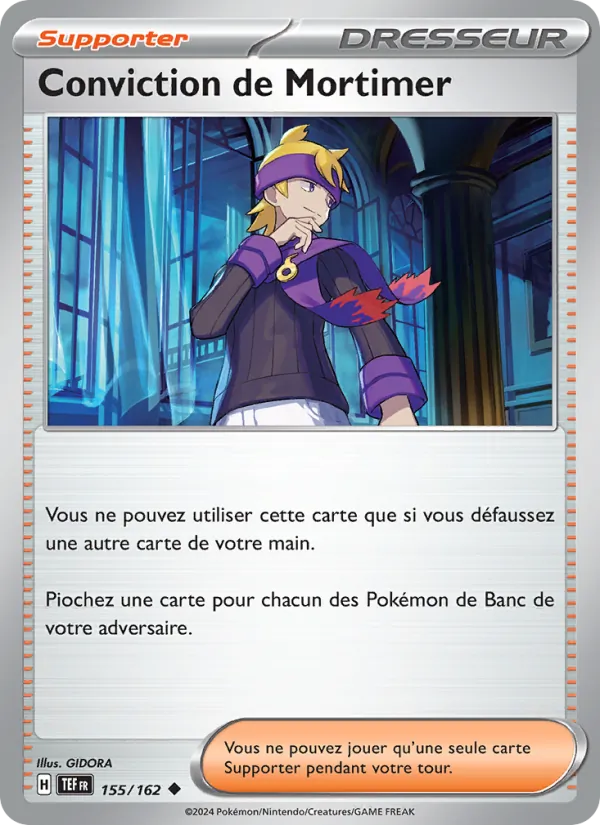 Conviction de Mortimer – Forces Temporelles 155
