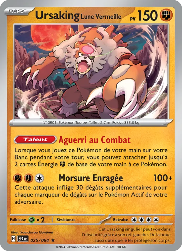 Ursaking Lune Vermeille – Fable Nébuleuse 25