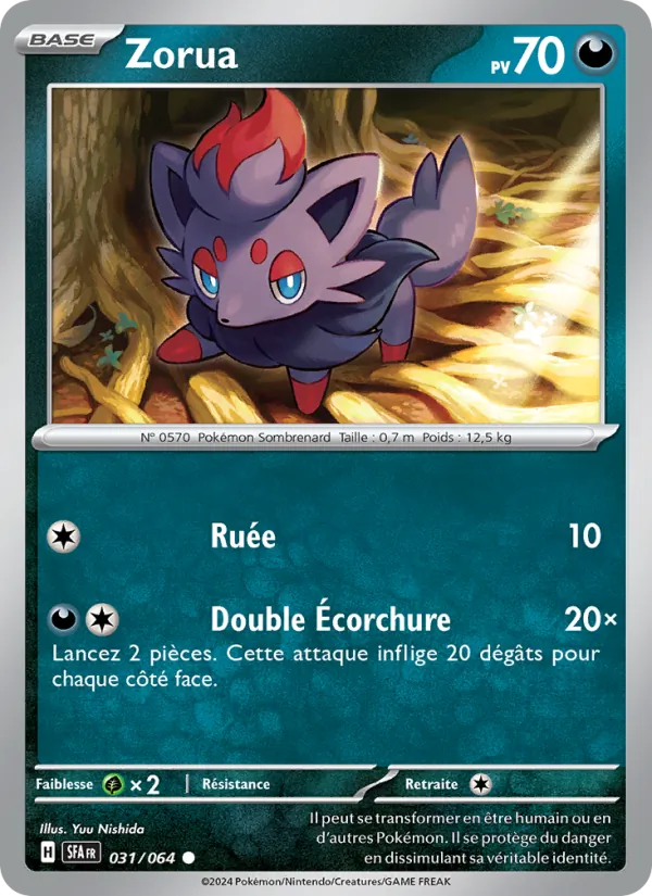 Zorua – Fable Nébuleuse 31