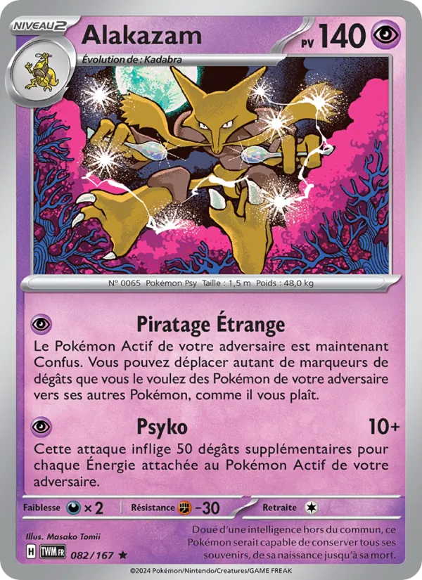 Alakazam – Mascarade Crépusculaire 82