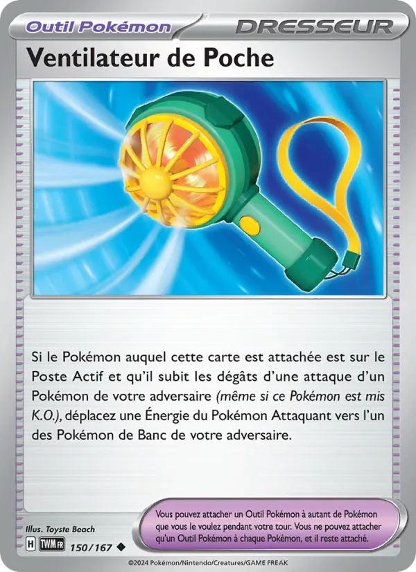 Ventilateur de Poche – Mascarade Crépusculaire 150