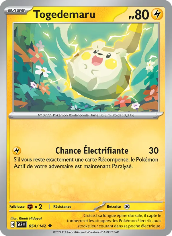Togedemaru – Couronne Stellaire 54