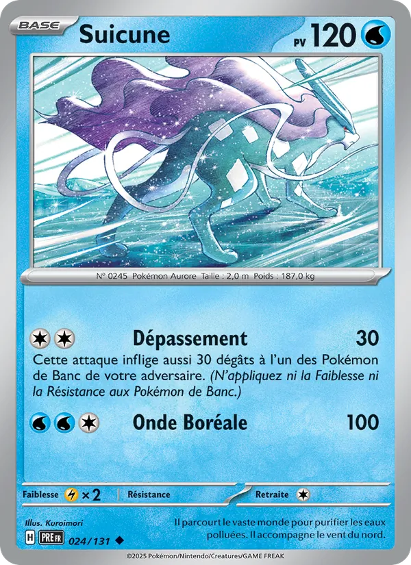 Suicune – Évolutions Prismatiques 24