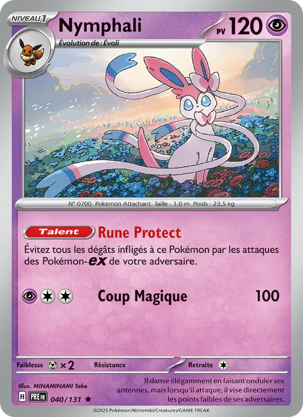 Nymphali – Évolutions Prismatiques 40
