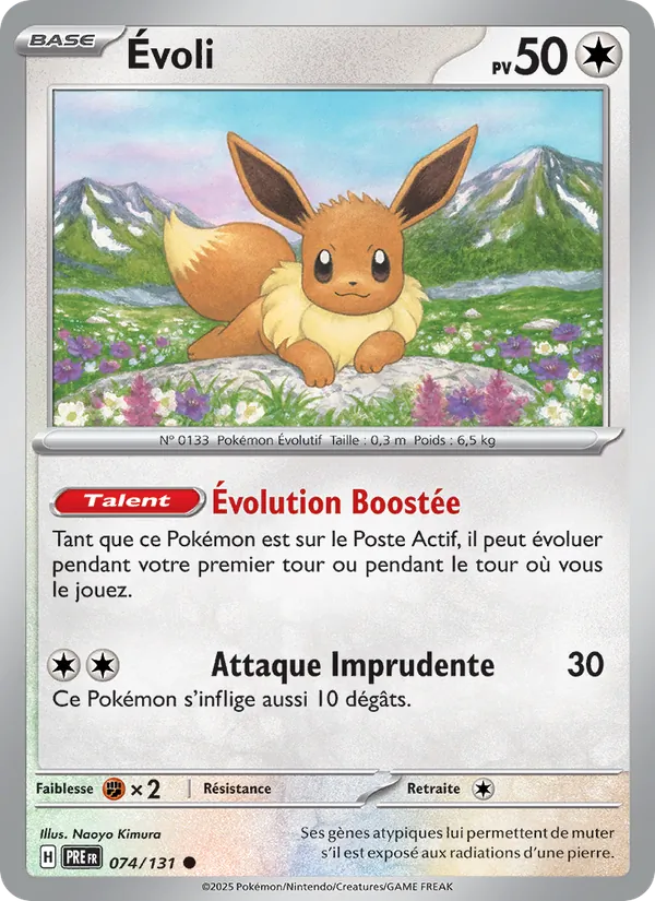 Évoli – Évolutions Prismatiques 74