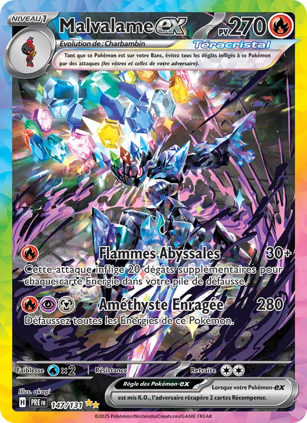 Malvalame-ex – Évolutions Prismatiques 147