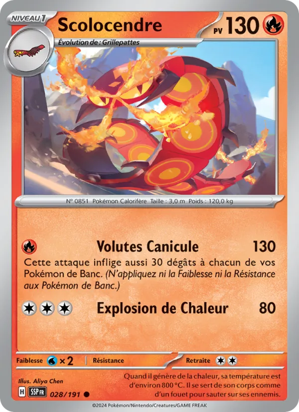 Scolocendre – Étincelles Déferlantes 28