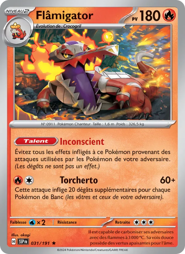 Flâmigator – Étincelles Déferlantes 31
