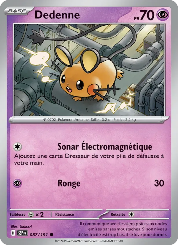 Dedenne – Étincelles Déferlantes 87