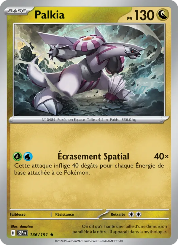 Palkia – Étincelles Déferlantes 136
