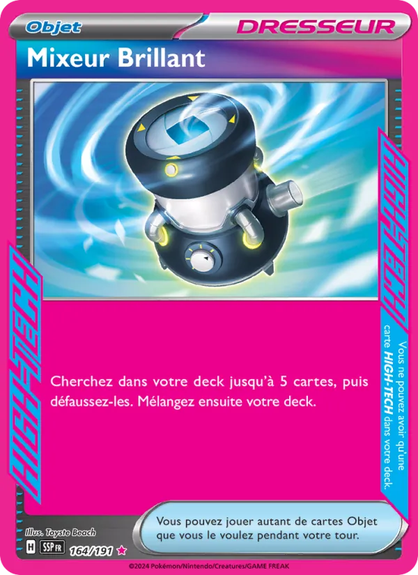 Mixeur Brillant – Étincelles Déferlantes 164