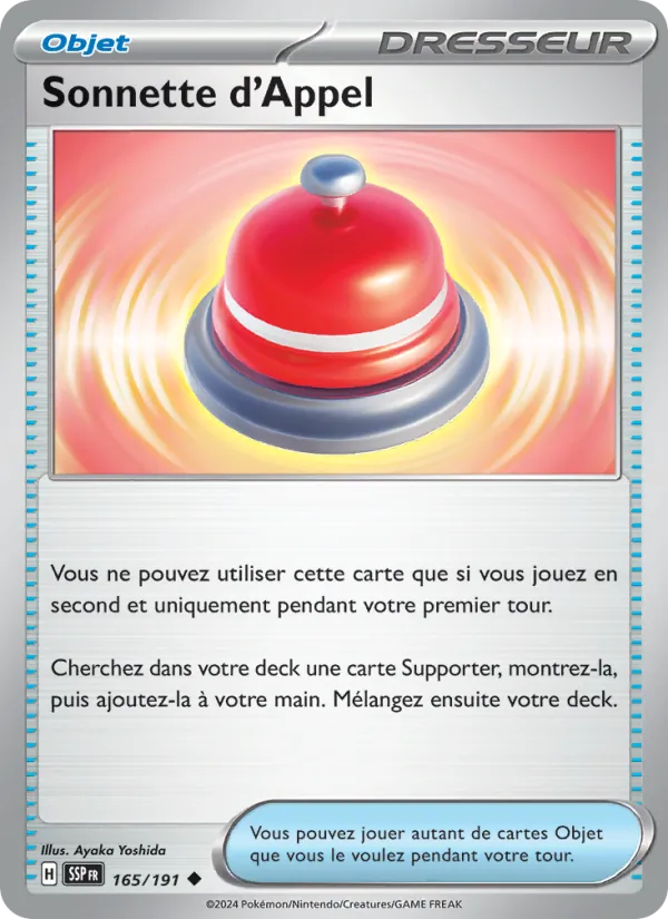Sonnette d'Appel – Étincelles Déferlantes 165