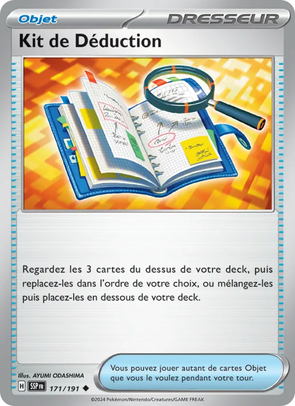 Kit de Déduction – Étincelles Déferlantes 171