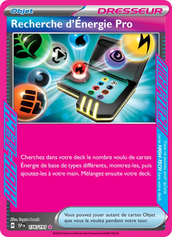 Recherche d'Énergie Pro – Étincelles Déferlantes 176