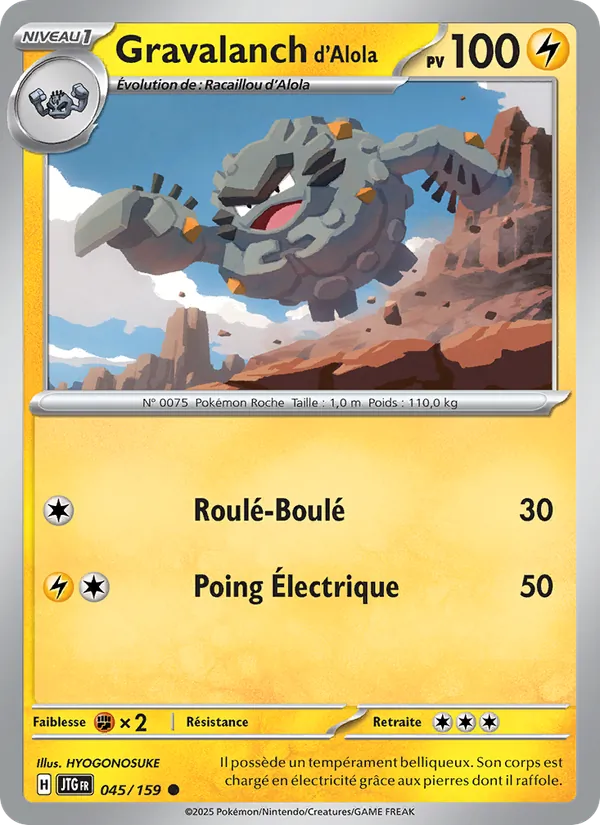 Gravalanch d'Alola – Aventures Ensemble 45