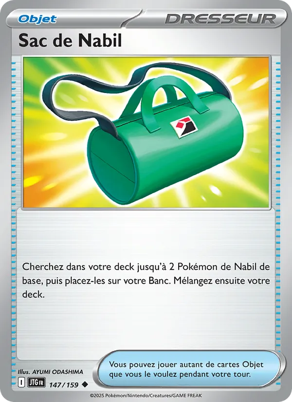 Sac de Nabil – Aventures Ensemble 147