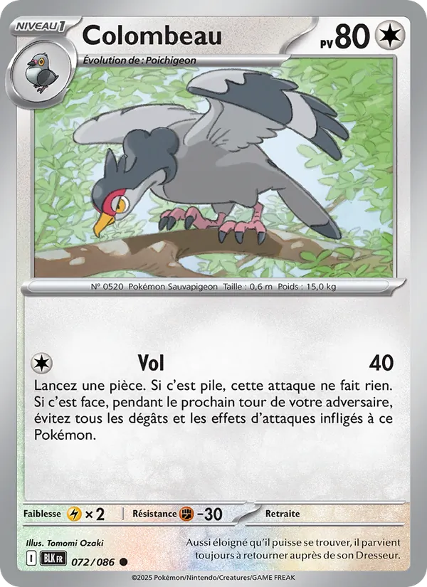 Colombeau – Foudre Noire 72