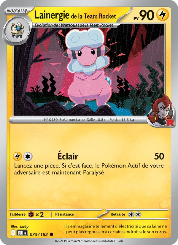 Lainergie de la Team Rocket – Rivalités Destinées 73
