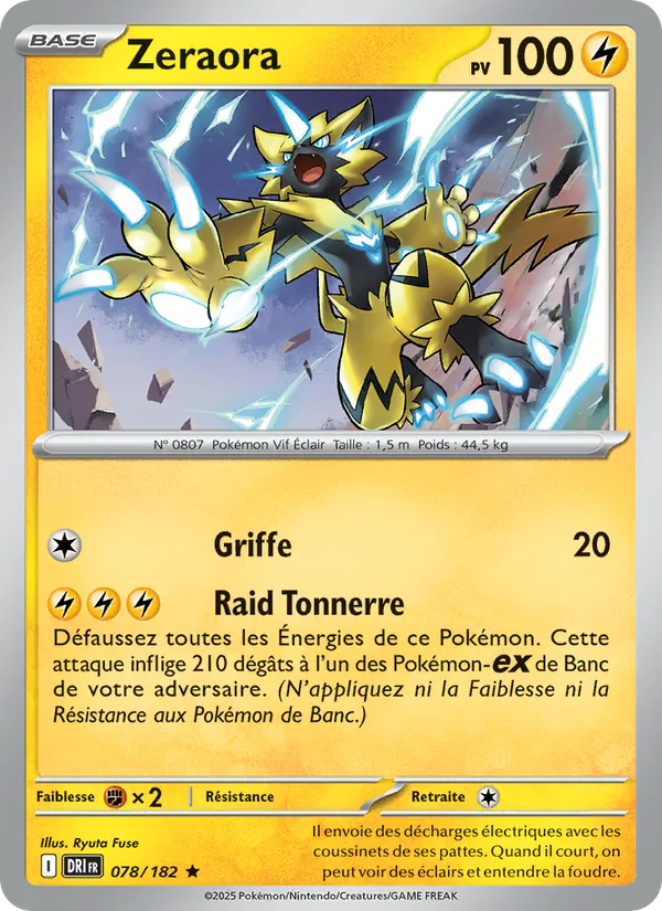 Zeraora – Rivalités Destinées 78