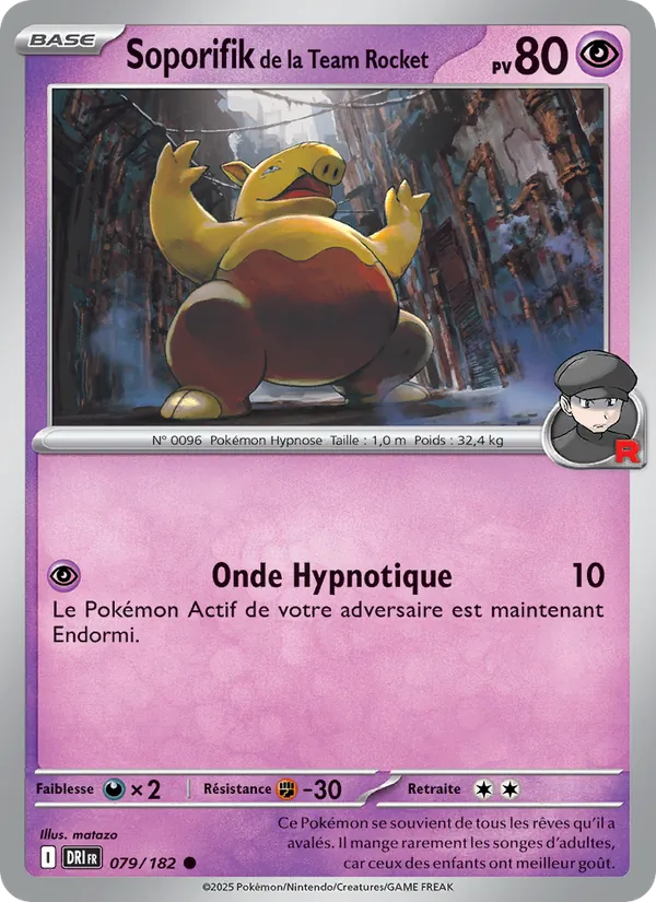 Soporifik de la Team Rocket – Rivalités Destinées 79