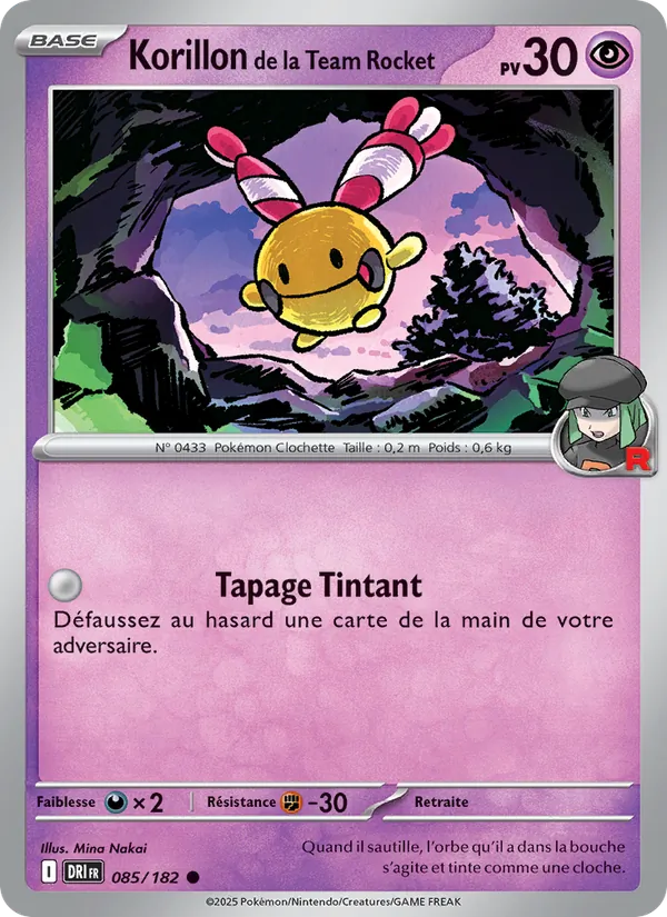 Korillon de la Team Rocket – Rivalités Destinées 85