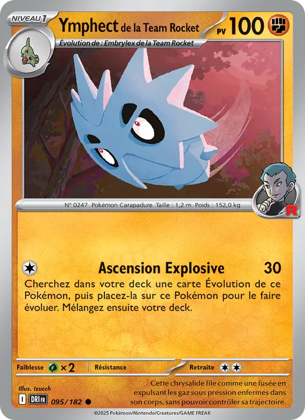 Ymphect de la Team Rocket – Rivalités Destinées 95