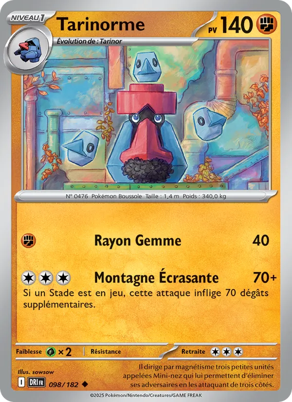 Tarinorme – Rivalités Destinées 98
