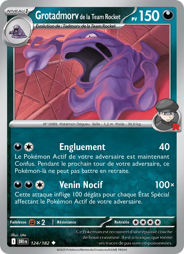 Grotadmorv de la Team Rocket – Rivalités Destinées 124