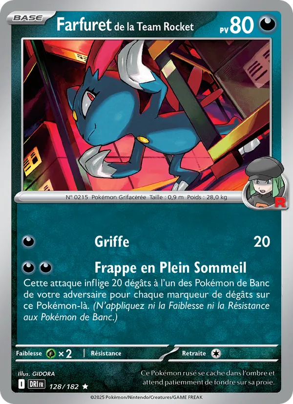 Farfuret de la Team Rocket – Rivalités Destinées 128