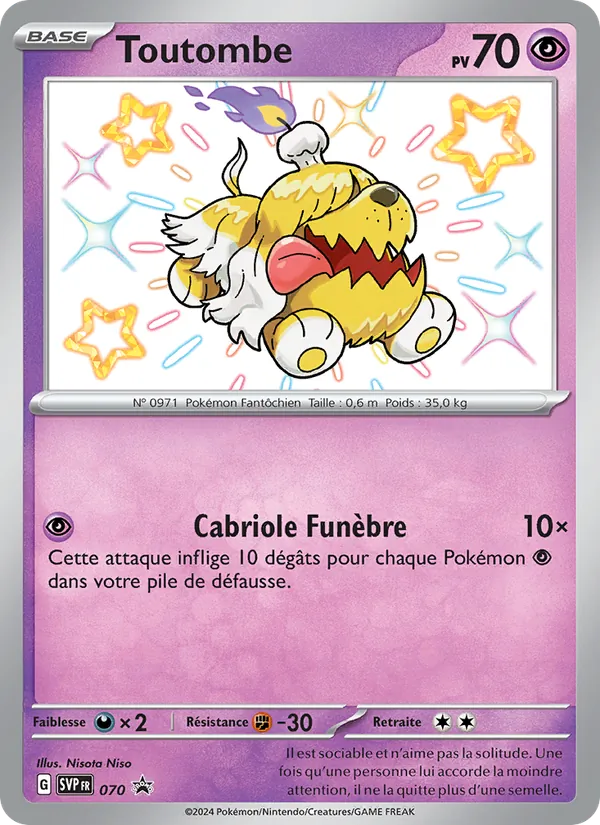 Toutombe – SVP Black Star Promos 70