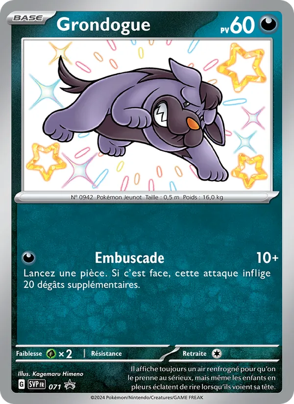 Grondogue – SVP Black Star Promos 71